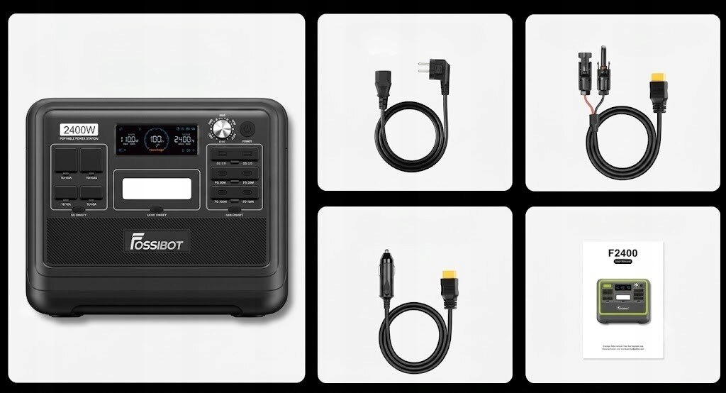 FOSSIBOT F2400 2400W elektrinė