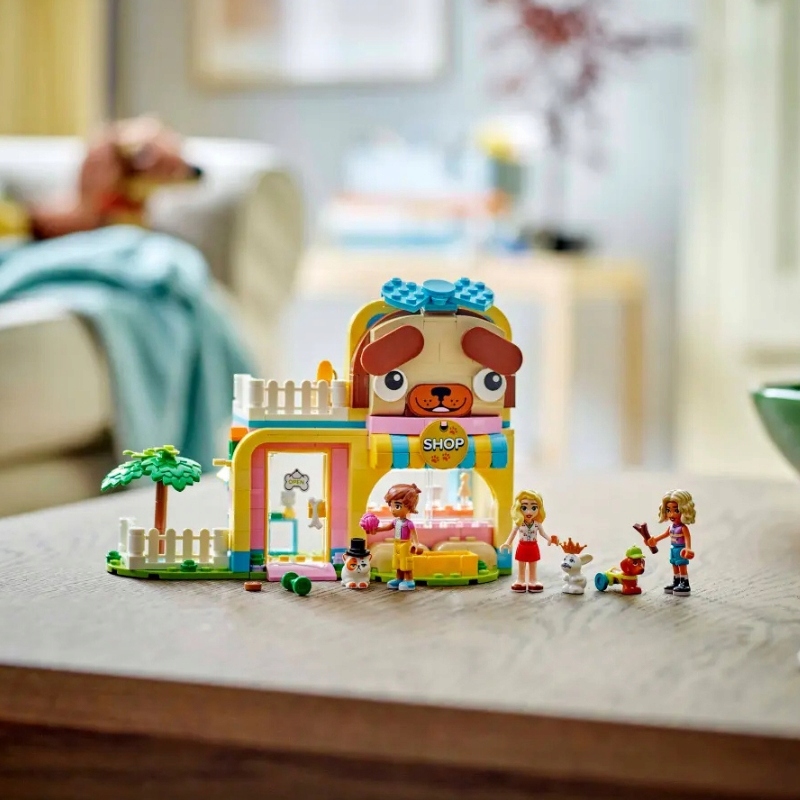 LEGO FRIENDS GYVŪNINIŲ PRIEDŲ PARDUOTUVĖ + MINIFIGŪRAS 42650 375EL. 6+