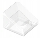 LEGO skaidri nuožulni 54200 30° 1x1, 10 vnt.