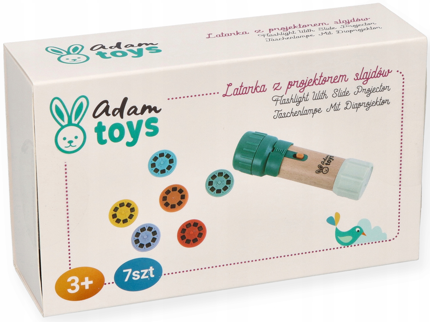 Adam Toys projektorius su gyvūnų slaidais