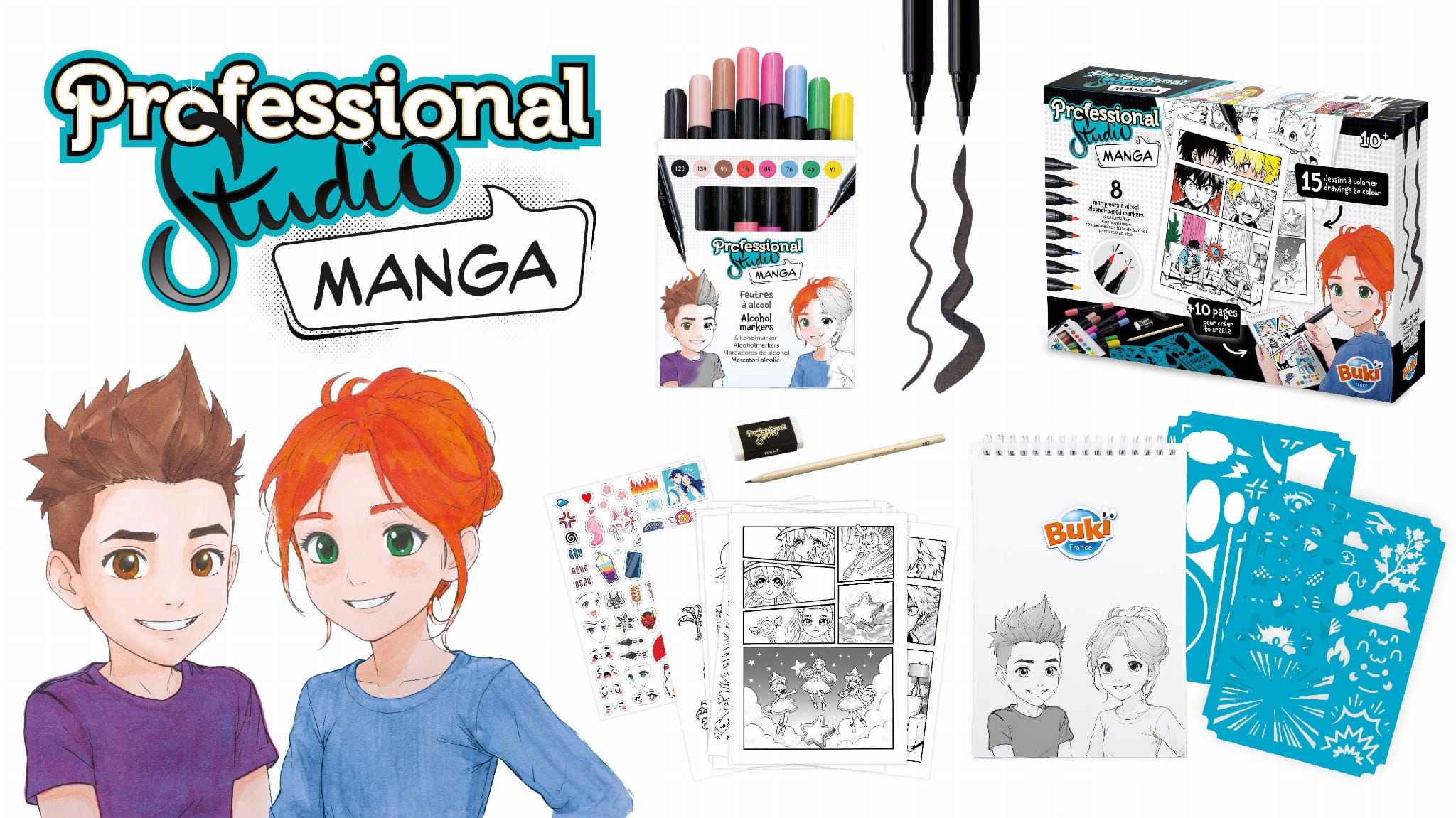 Buki Professional Studio komiksams ir mangai