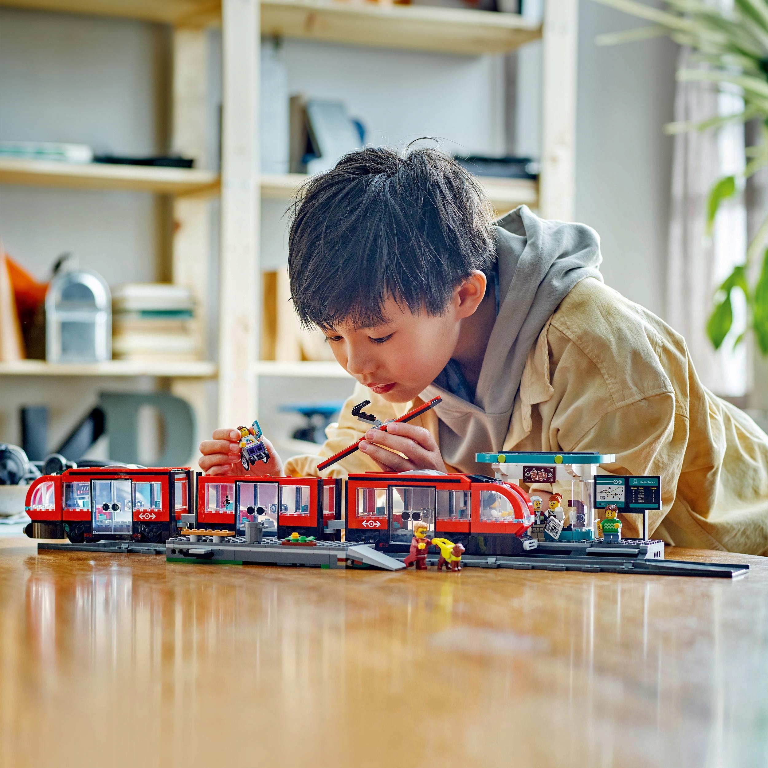 LEGO City City tramvajus su stotimi 60423