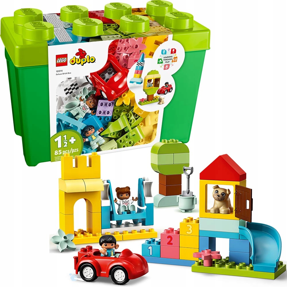 Lego Duplo deluxe lego klockai su dėžute 10914