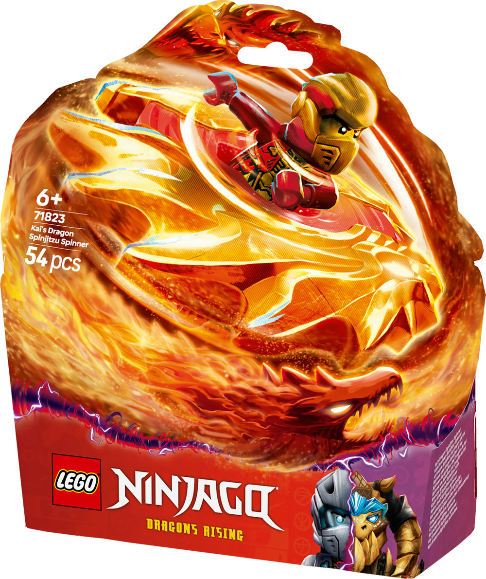 LEGO ninjago 71823 smoczy spinner spinjitzu Kaia