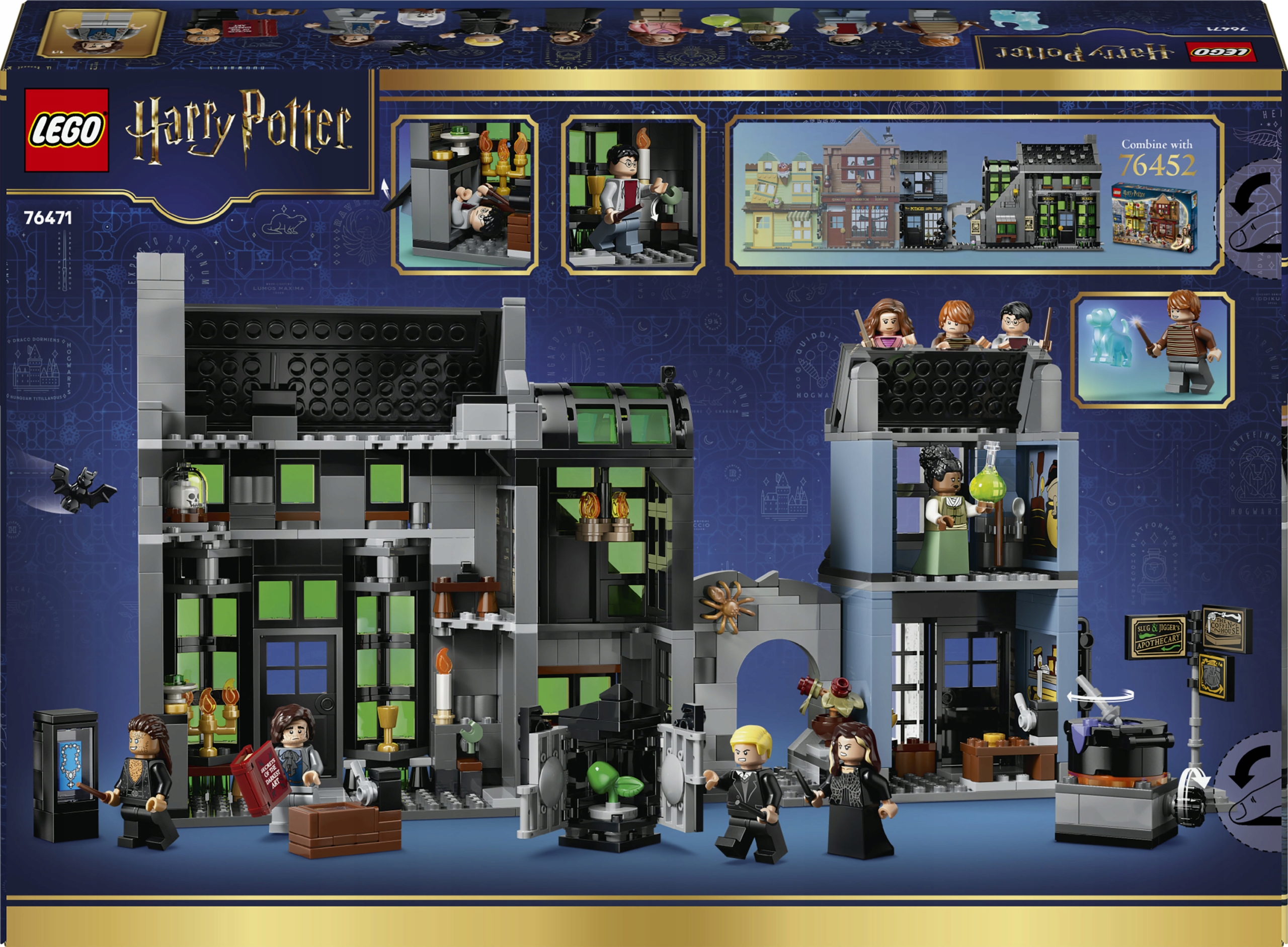 LEGO Harry Potter 76471 magijos parduotuvės Keršto alkėje