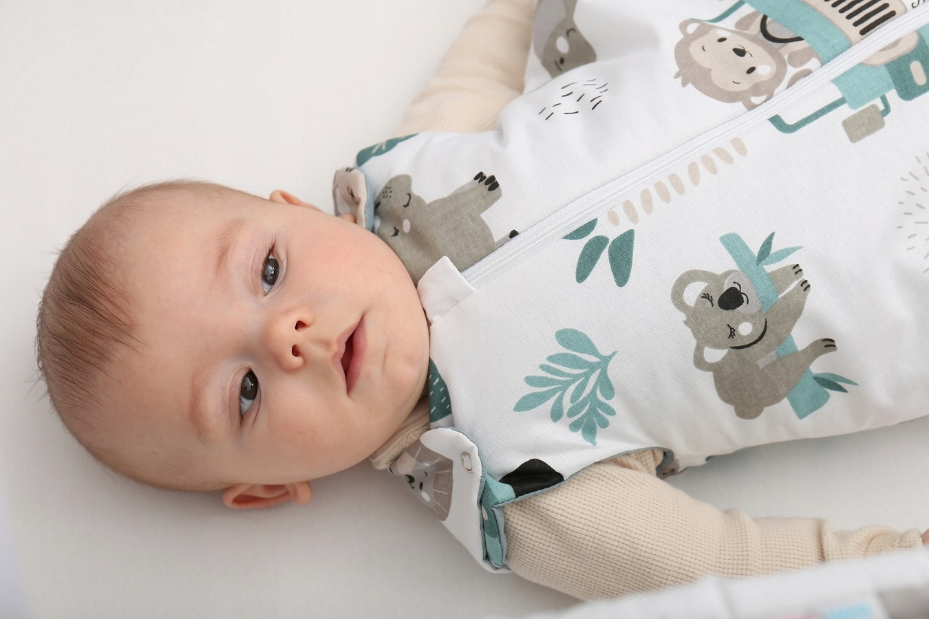 KŪDIKIO miegmaišis DREAM MEDVILNĖ 100% REGULIUOJAMAS BABYMAM