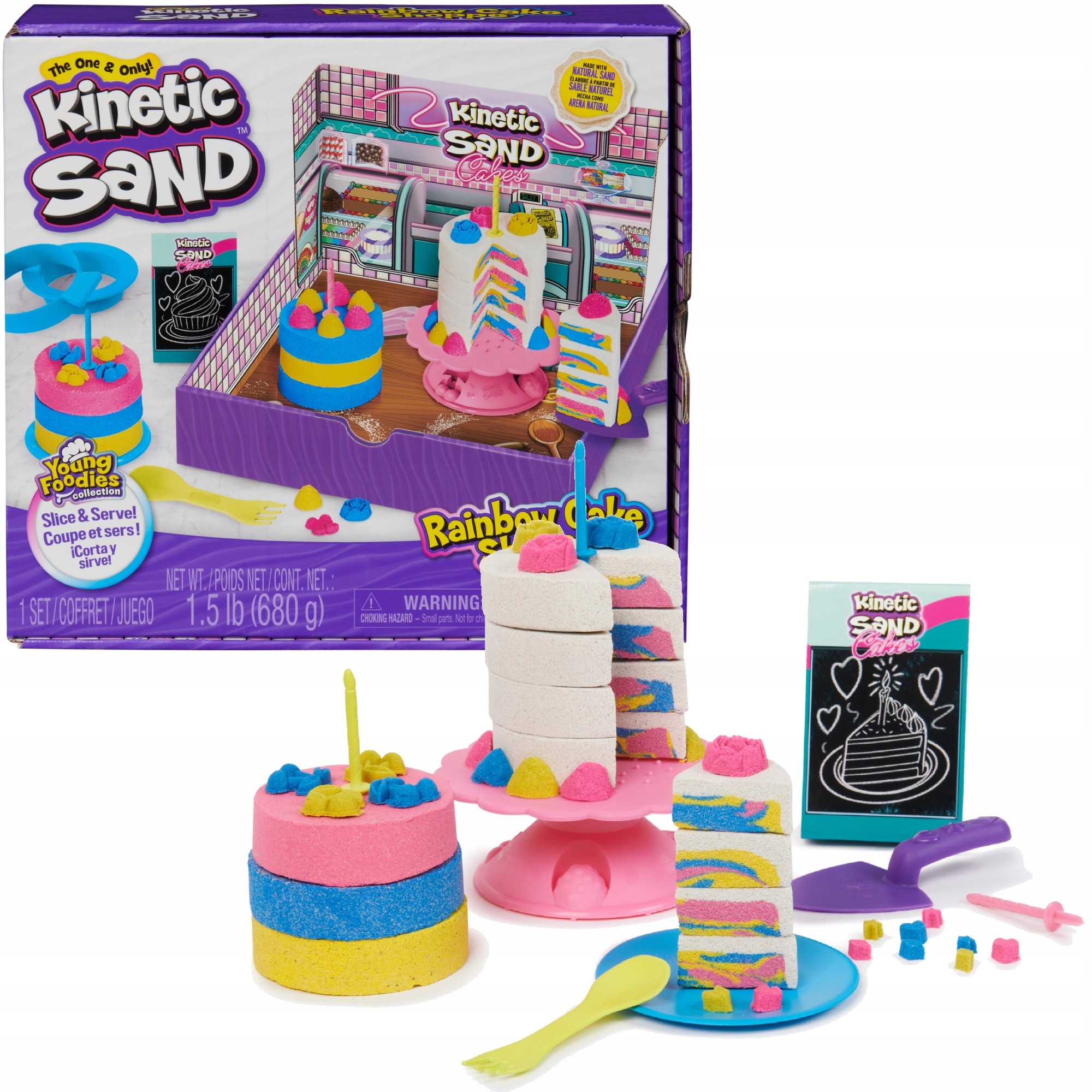 Spin Master kinetic sand cukierninė ir krautuvėlis