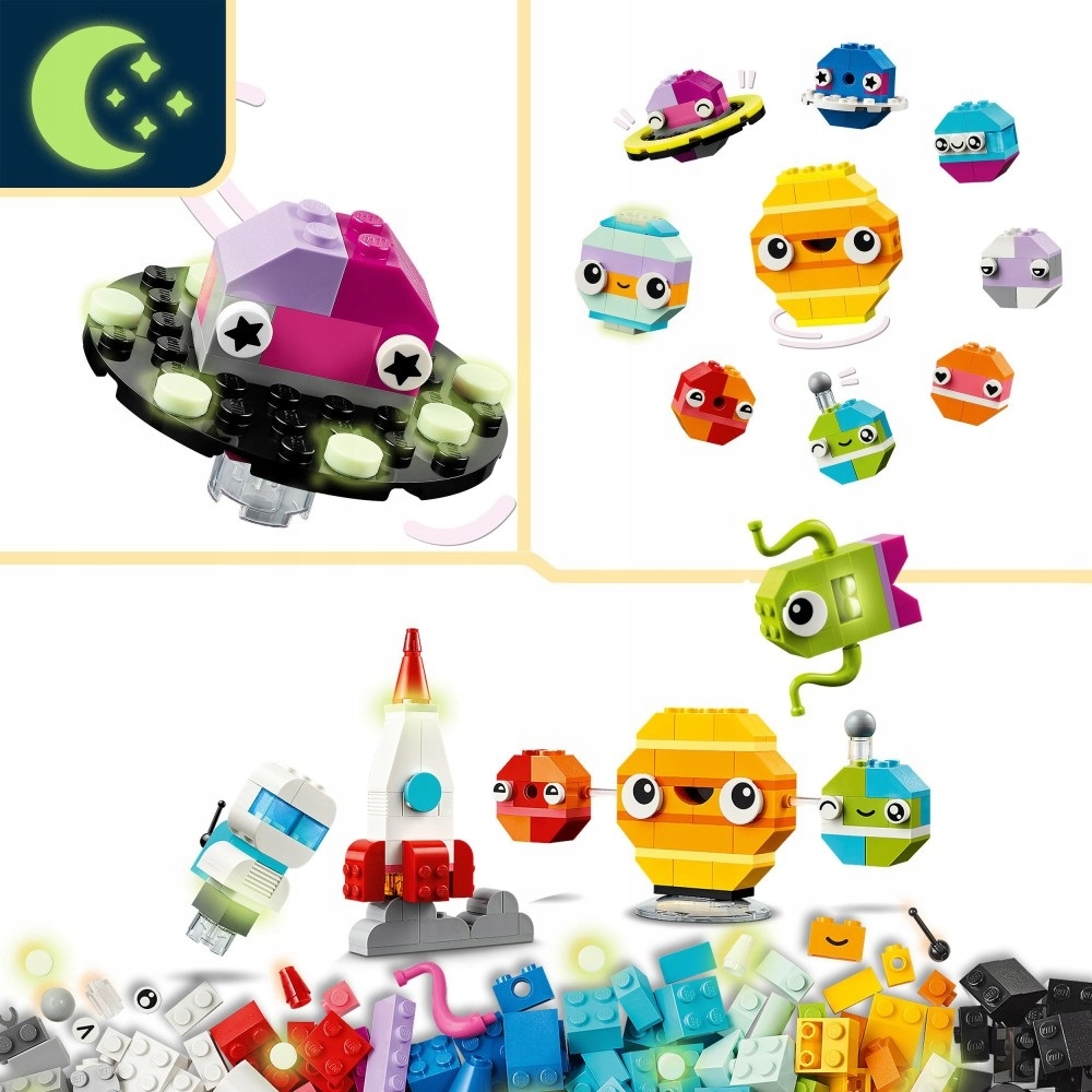 LEGO Classic kūrybingos planetos 11037