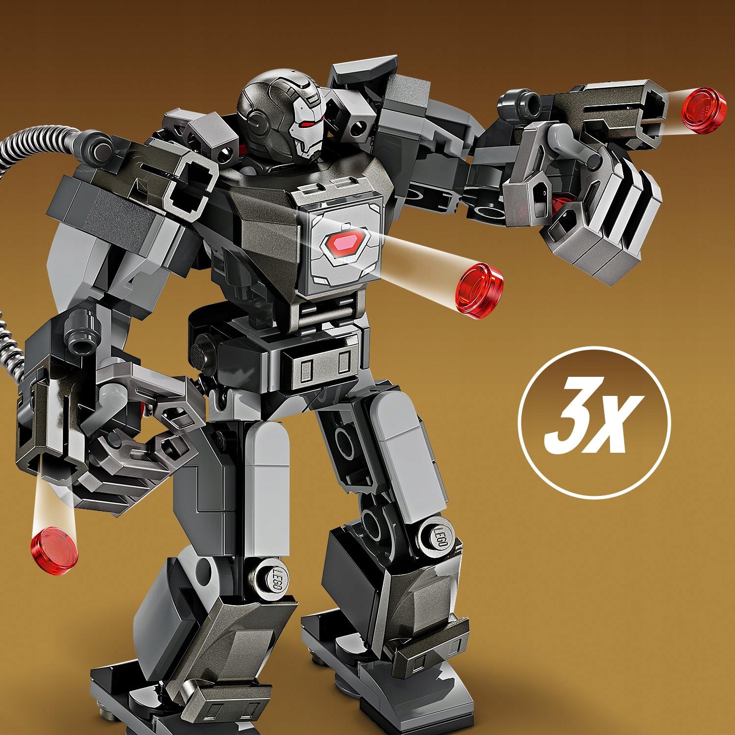 LEGO Marvel Super Heroes War Machine mechaninė šarvai 76277