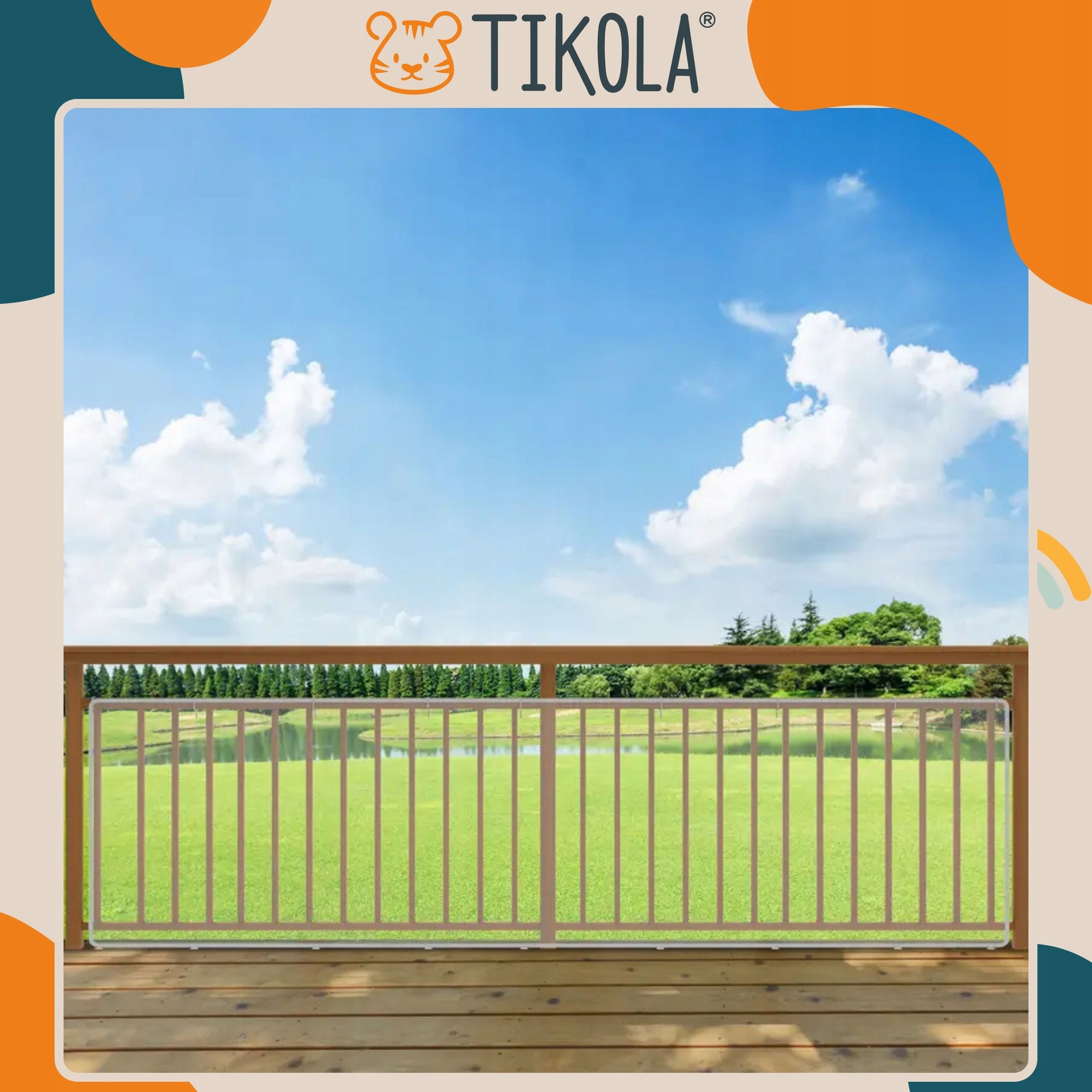 Tikola apsaugingas tinklas 300 cm aukštyje