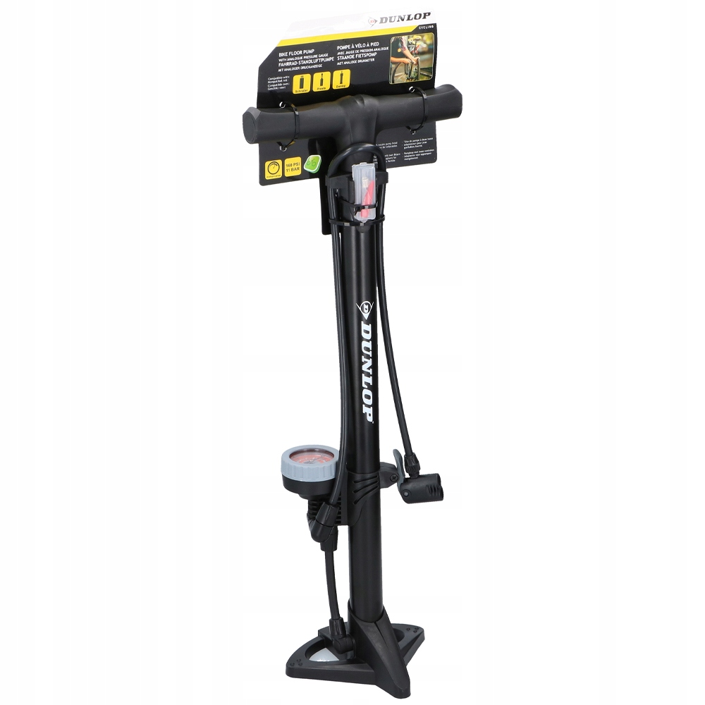 Dunlop pompka rowerowa z manometrem