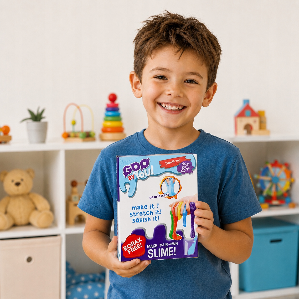 Sliaimo kūrimo rinkinys, plastilinė masa vaikams