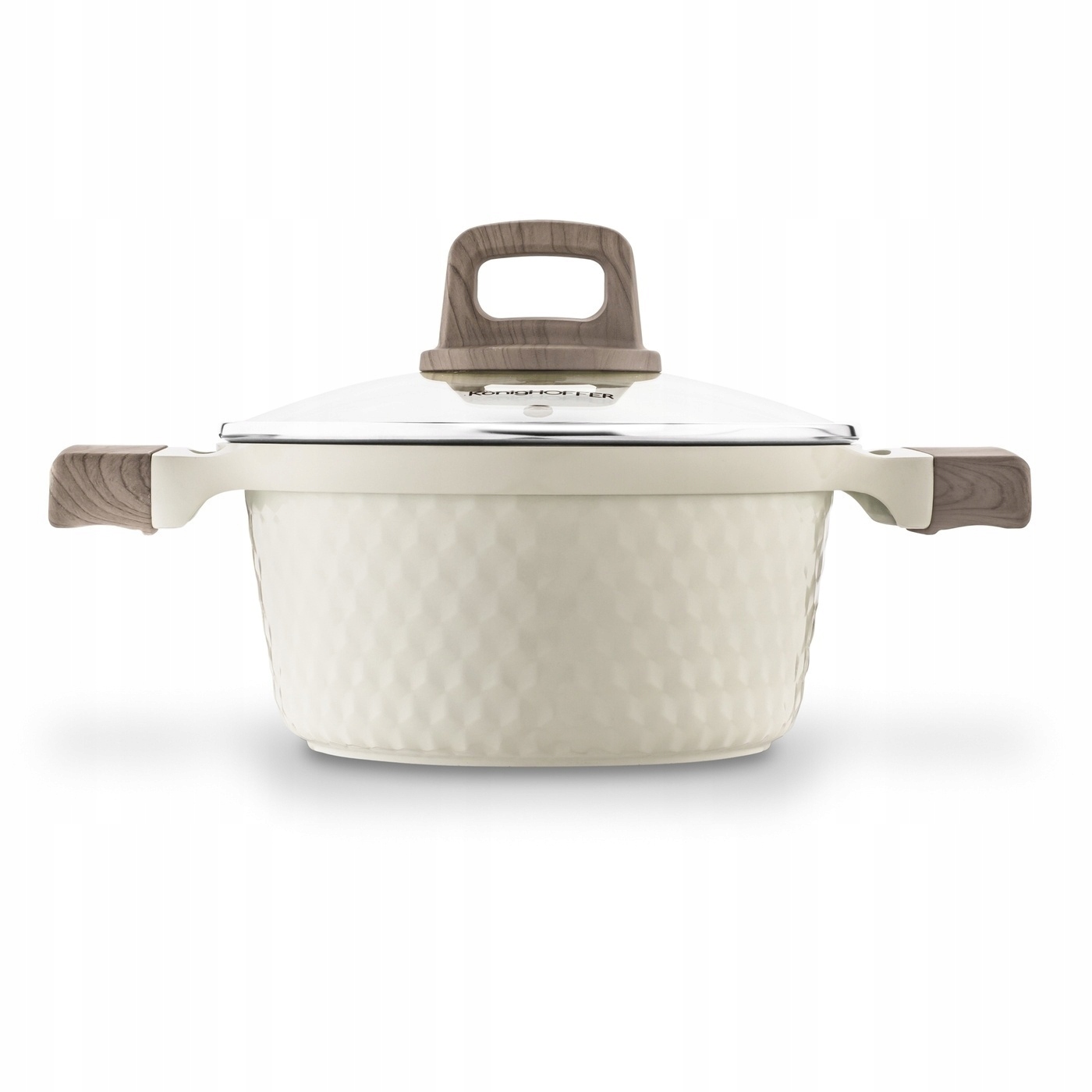 INDUKCINIS PUODAS su KERAMINE danga Kremas Konighoffer Rosti 20cm 2L