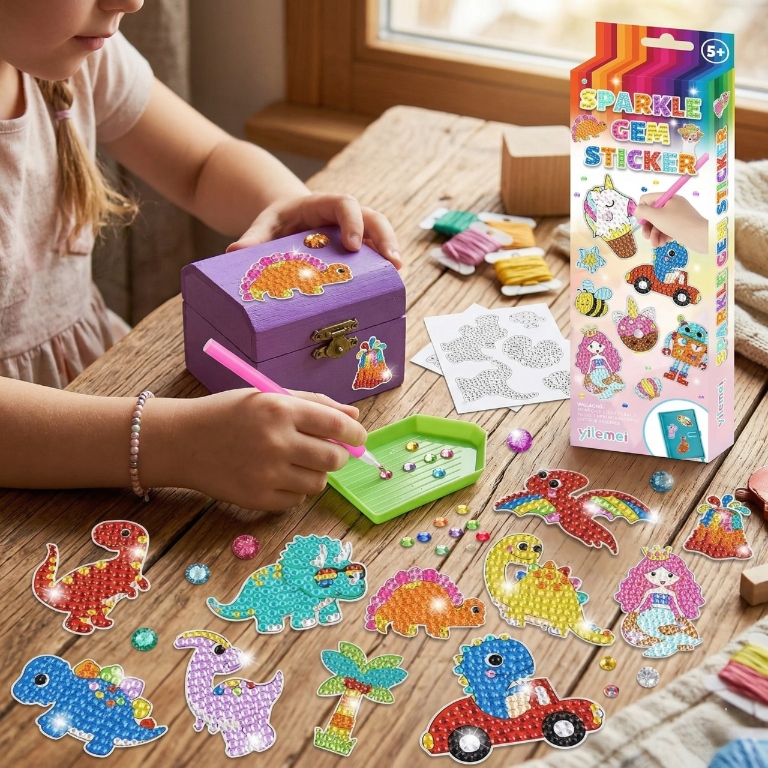 Sferazabawek deimantas haftas DIY rinkinys su 18 elementų