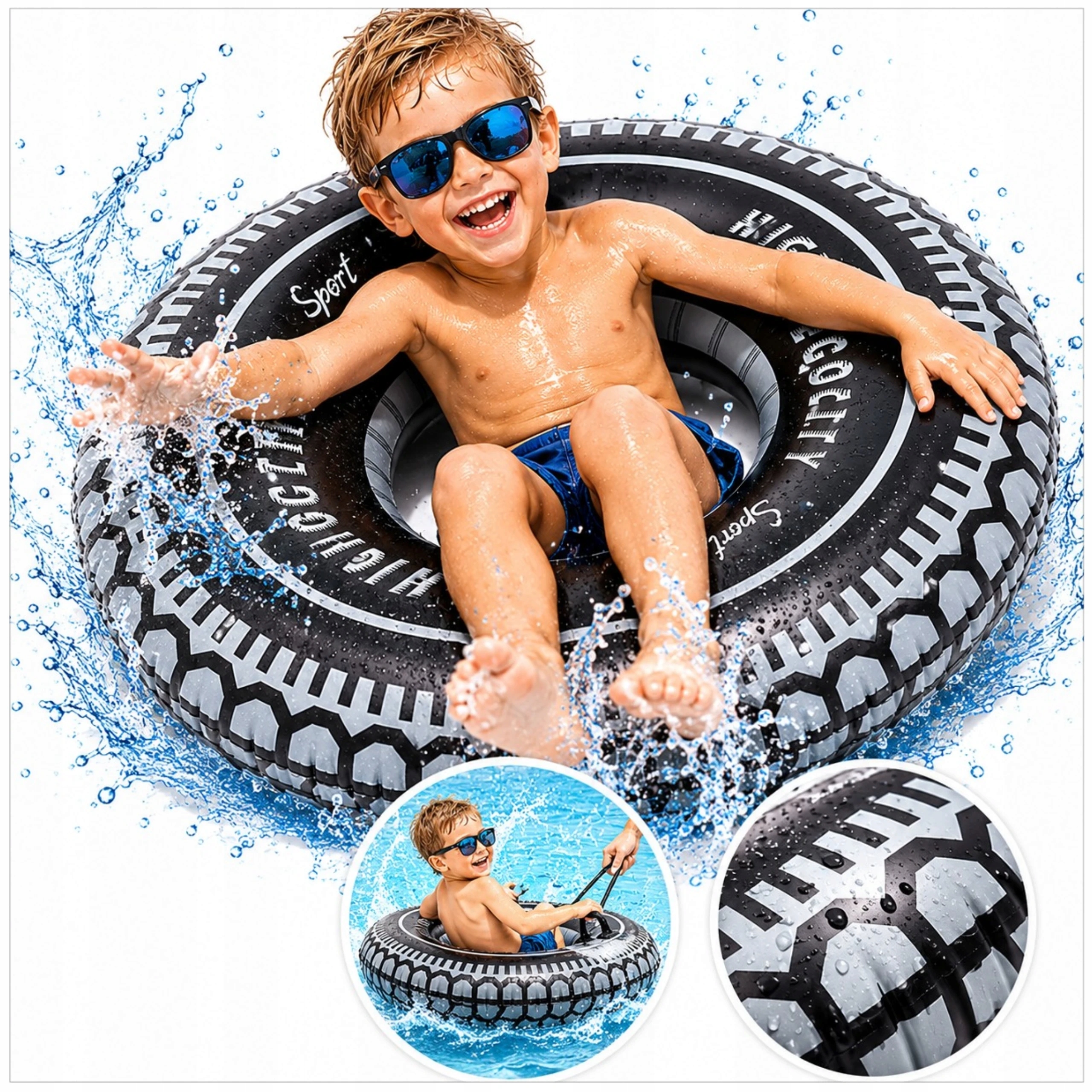 Toys pūslėtas plaukimo ratas 60 cm