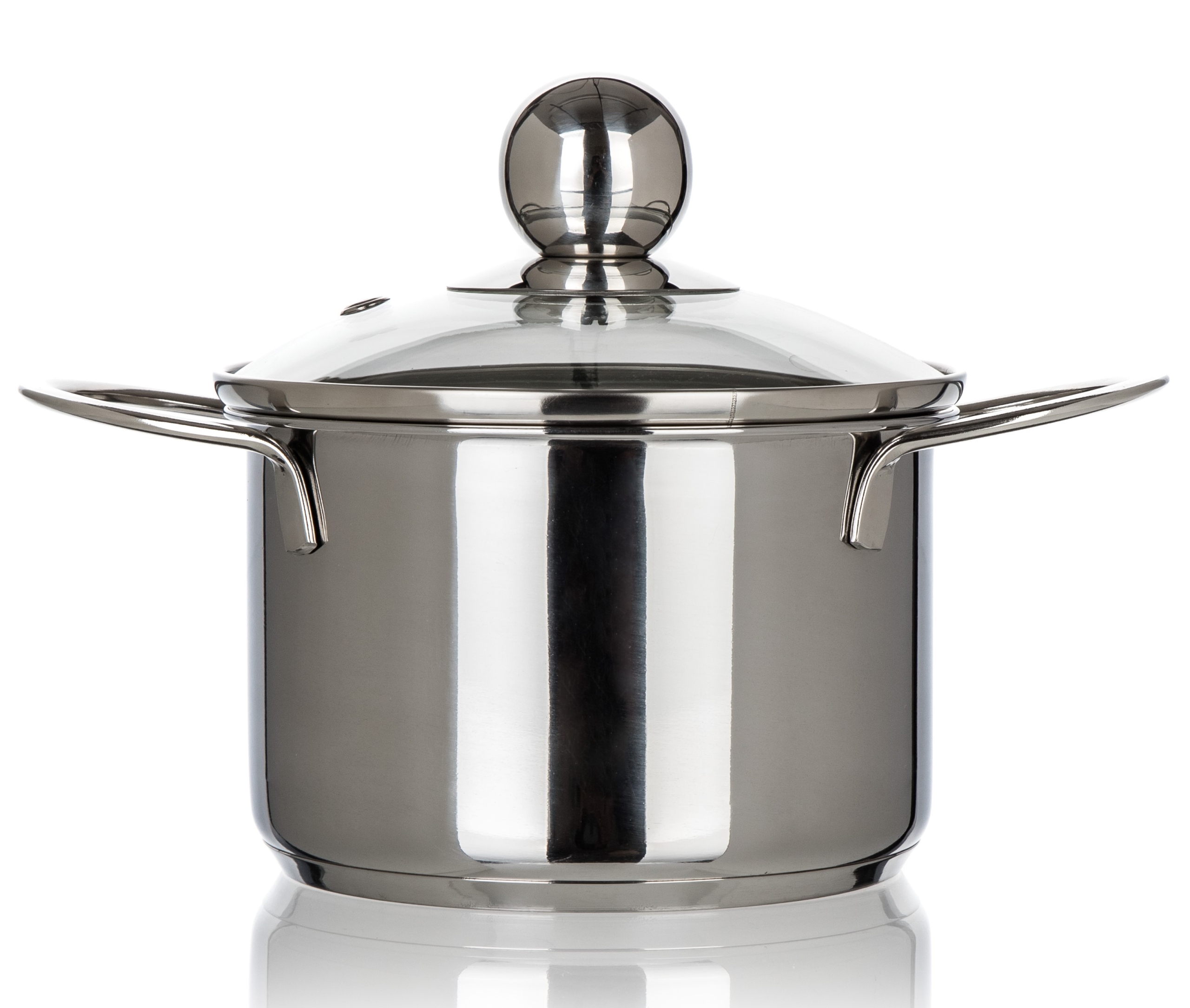 MAŽAS PUODAS SU DANGIU 12cm 0,85L PUODAS SU DANGIU PICCOLO BANKETŲ SAULE