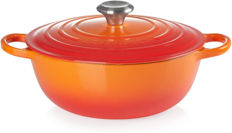 Ketaus skrudinimo keptuvė 26cm 4,1L INDUKCINĖ ORKAITĖ 250°C RAUDONA