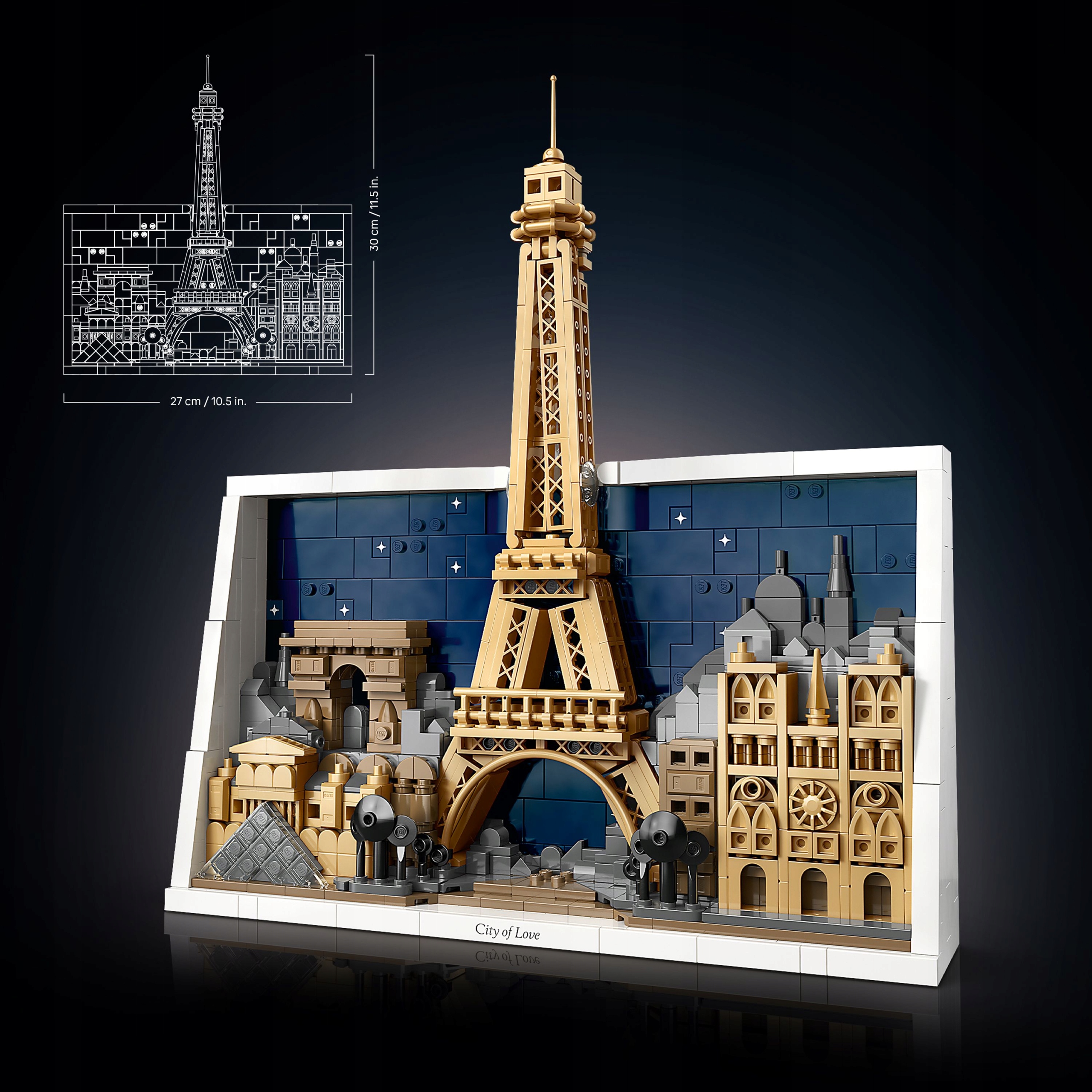 LEGO Architecture Paris – Meilės miestas 21064