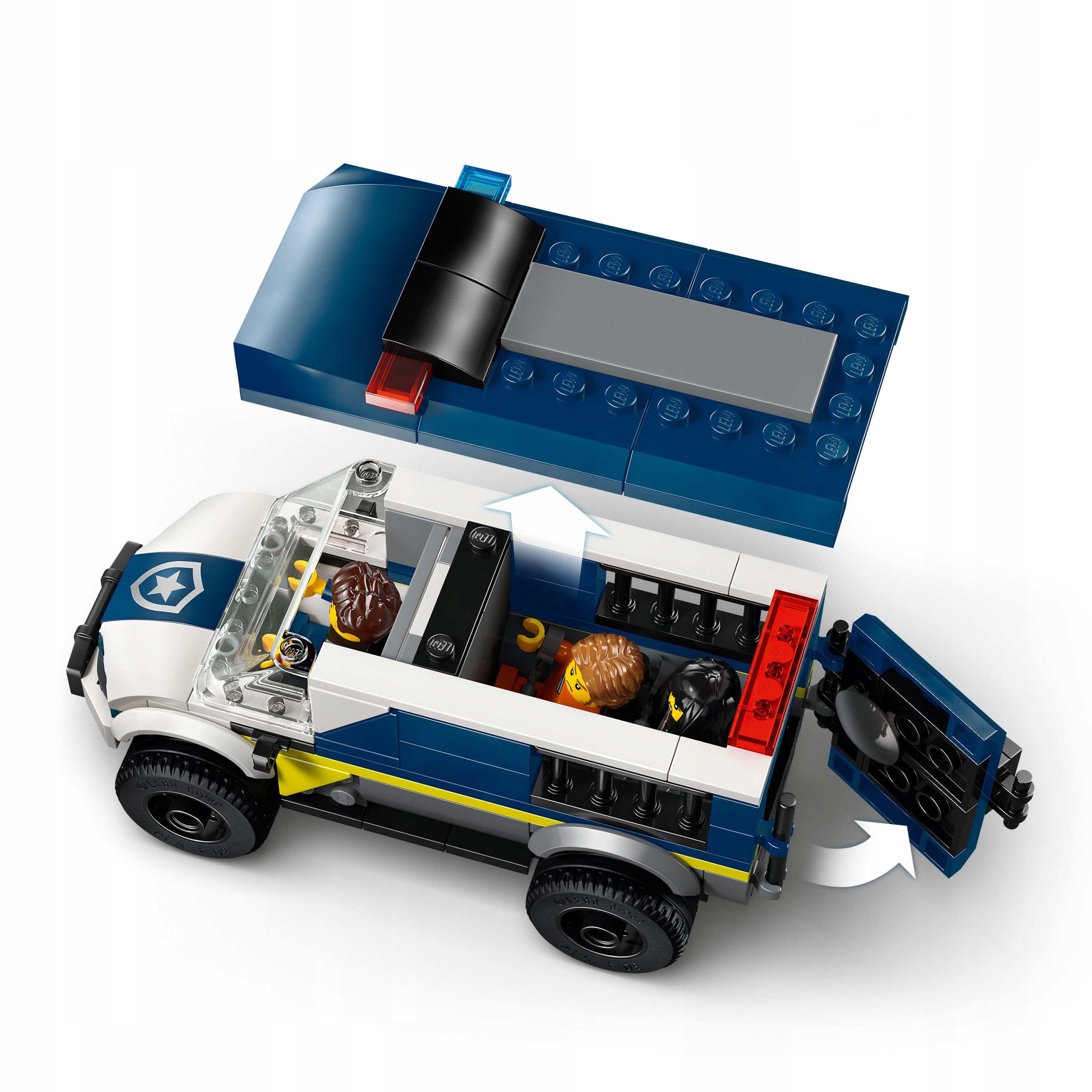 LEGO City kalinių konvojaus furgonetka 60479
