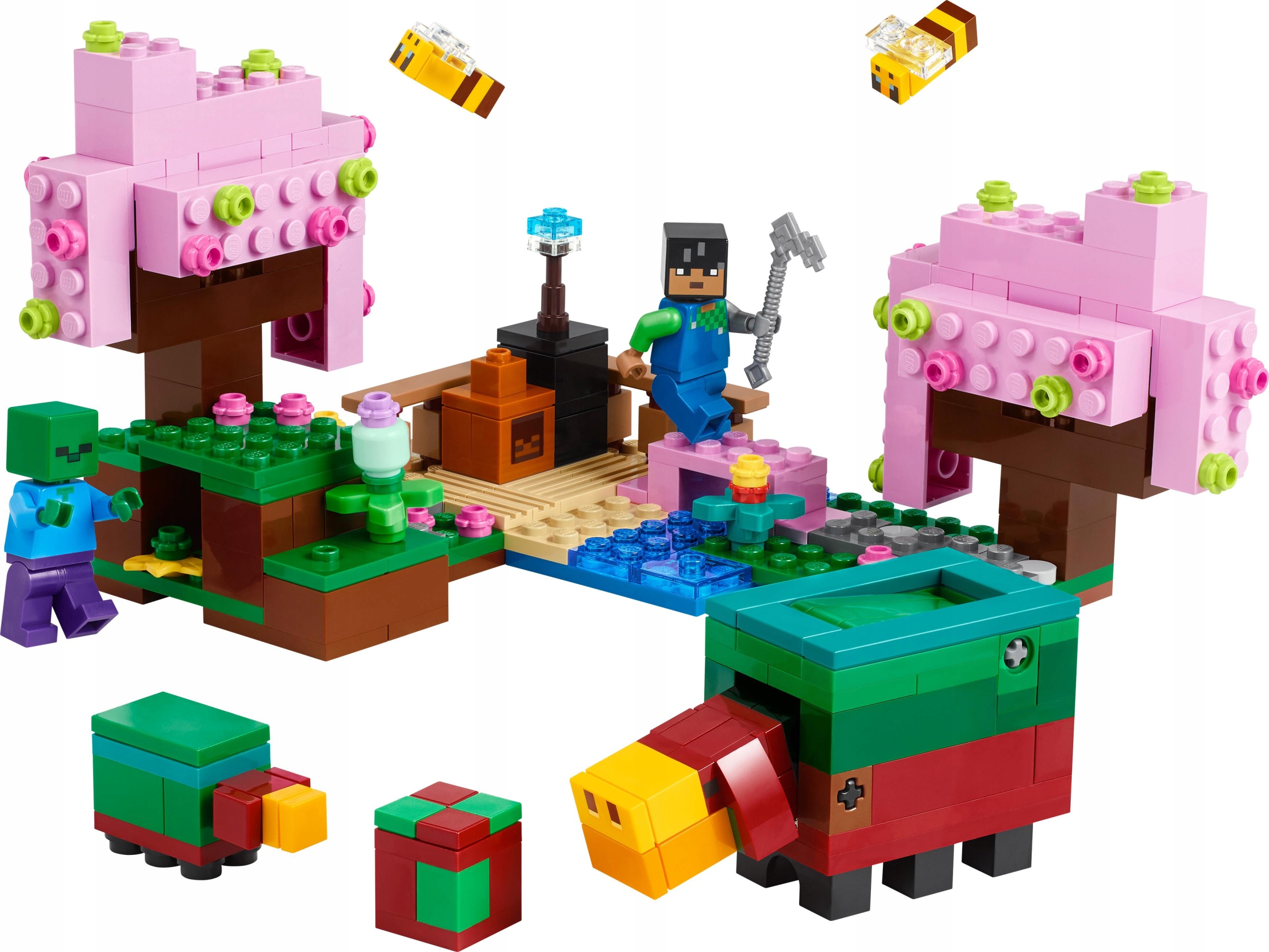 21260 LEGO MINECRAFT CHERRY GARDEN dovanų rinkinys vaikiškoms kaladėlėms