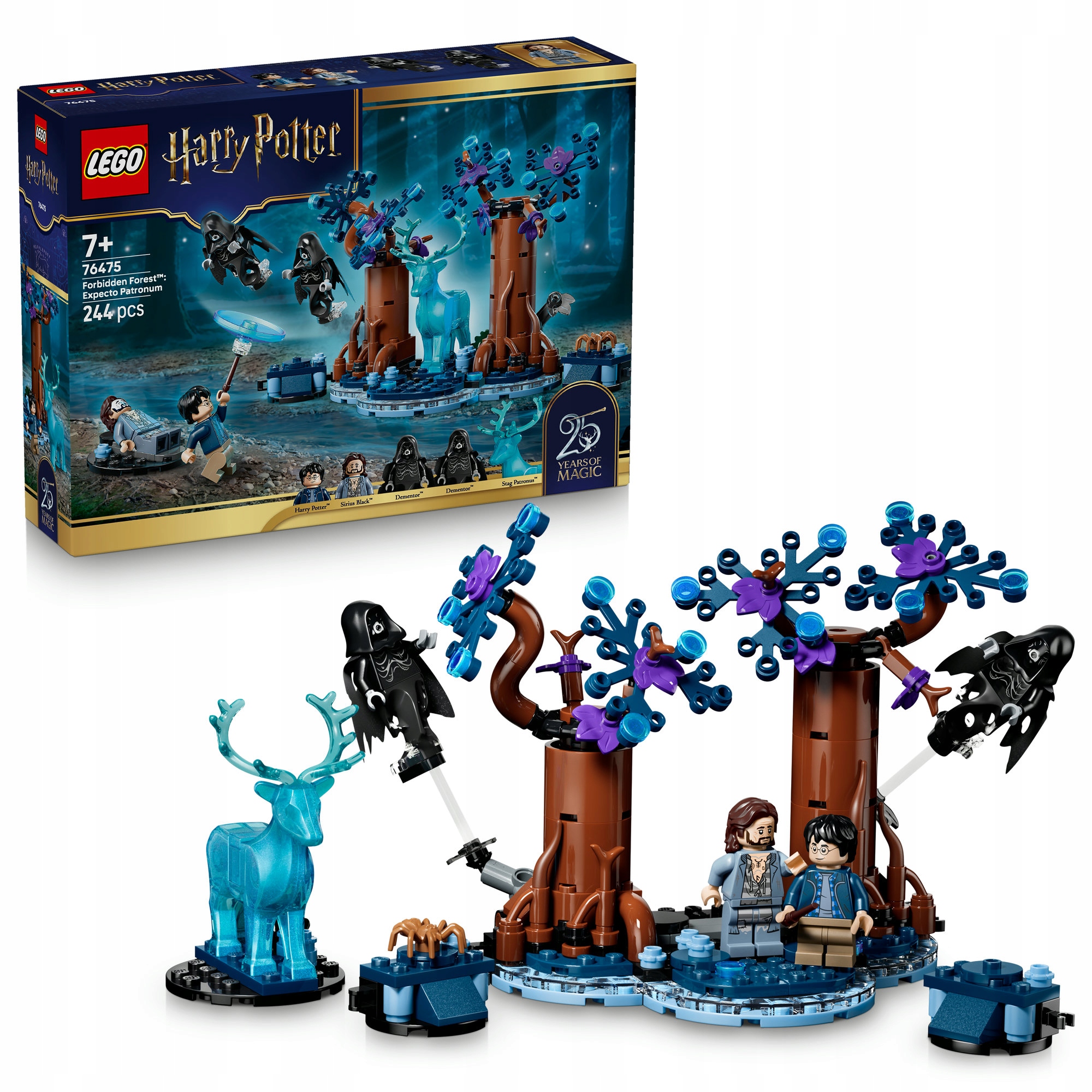 LEGO kaladėlės Haris Poteris 76475 Uždraustasis miškas: Expecto Patronum