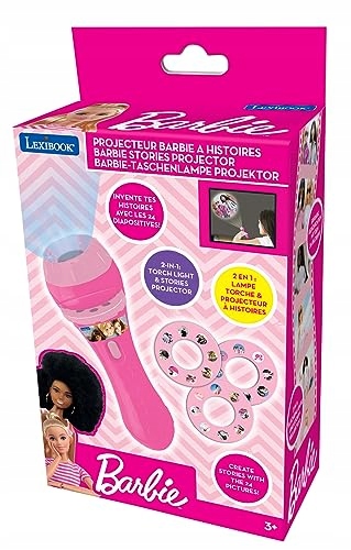 Lexibook Barbie projektorinė lempa - žibintuvėlis 3+ vaikams