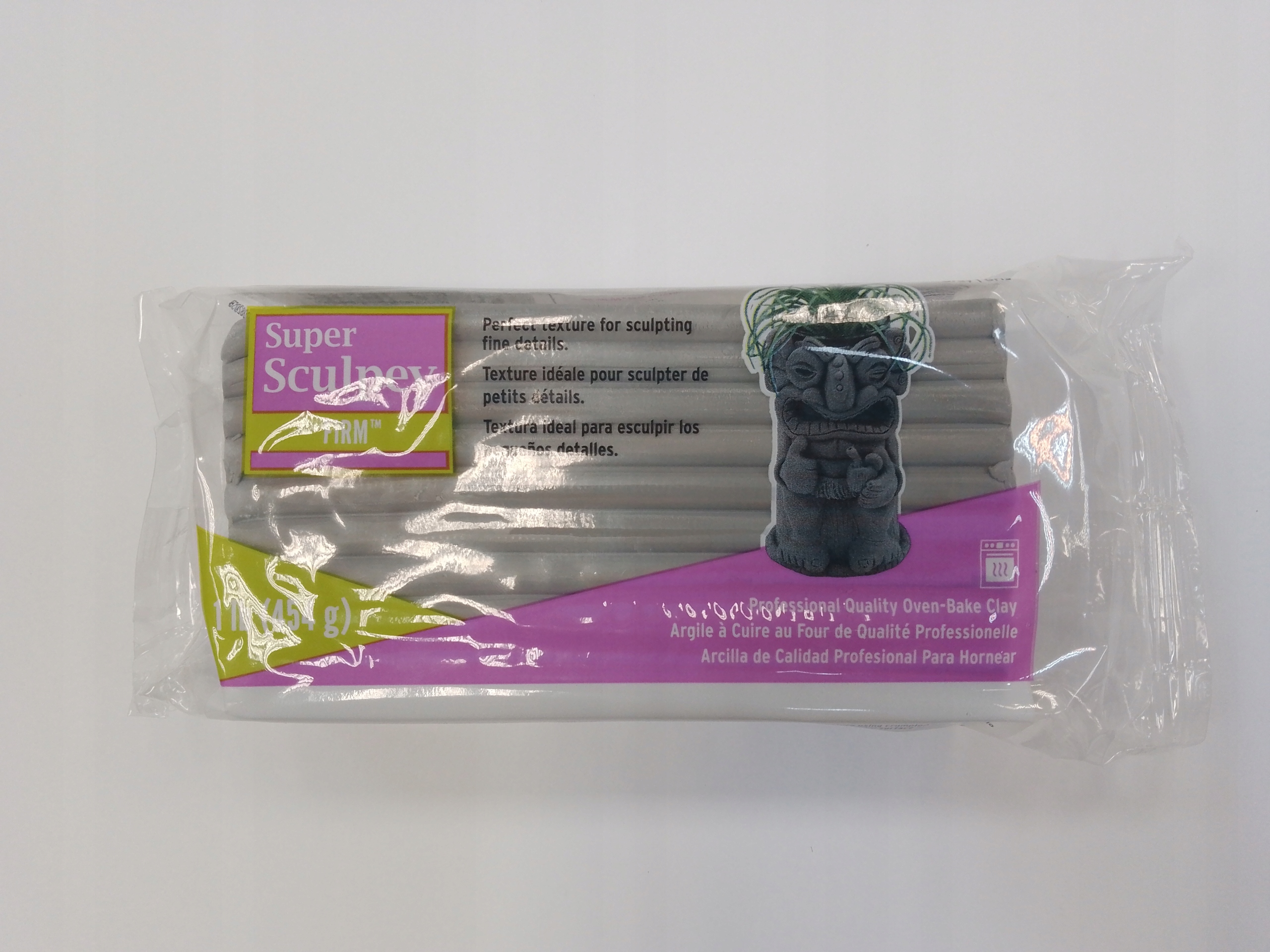 Super Sculpey FIRM Grey 454 g