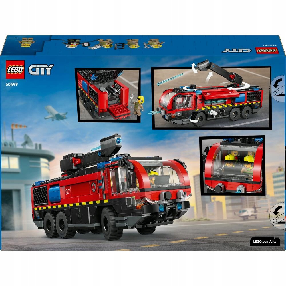LEGO City 60499 lotnisko gaisrinė