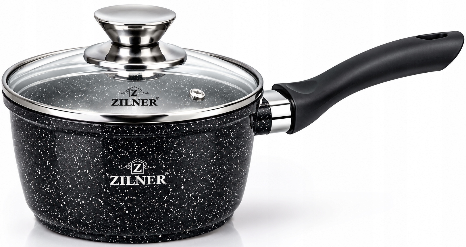 BALNALIS SU DANGIU, NELIPAUS MARMRULAS, INDUKCINIS, 16 cm. / 1.3L ZILNER
