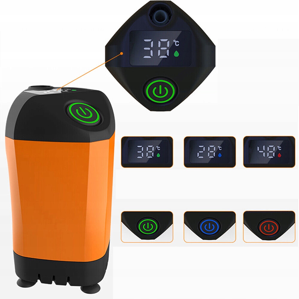 Nešiojamas TOURIST CAMPING AUTOMOBILIŲ DUŠAS su 4800mAh AKUMULIATA
