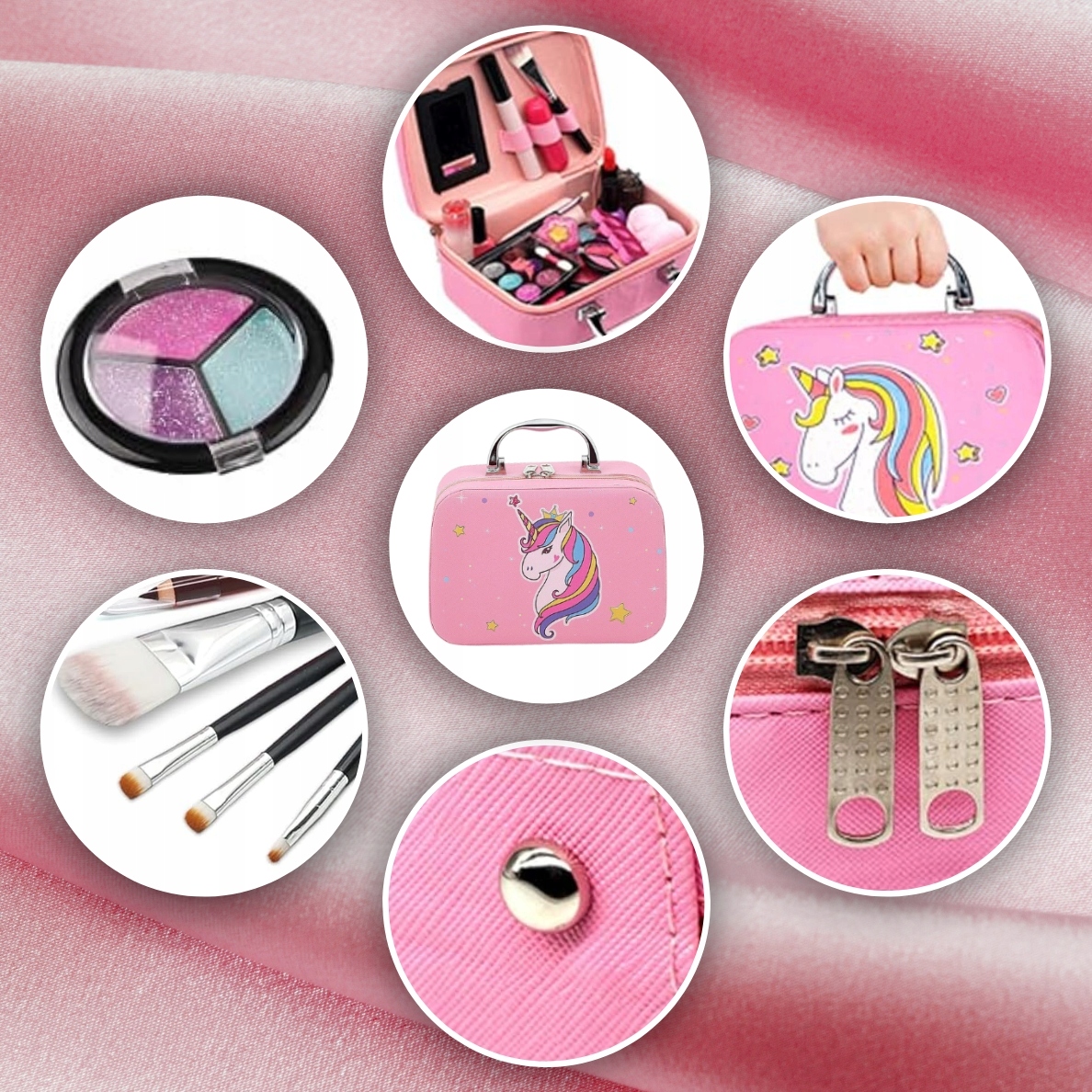 BOX COSMETICS NAGŲ MAKIAŽO RINKINYS VIENRAGIS VAIKAMS DOVANA