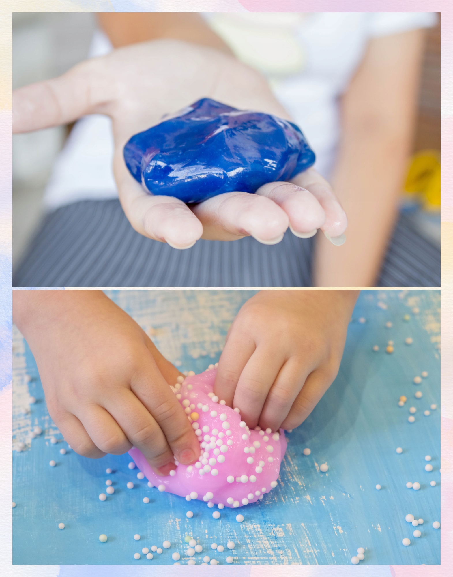 DIDELIS SLIME RINKINYS, SLIMŲ GAMYBAI VAIKAMS PLASTIKOS PASTA 126in1
