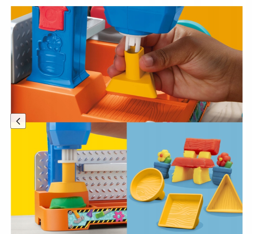 PLAY-DOH CASTRY COLOR RINKINYS DIRBTUVĖS F91415L0 3+ ORIGINALUS