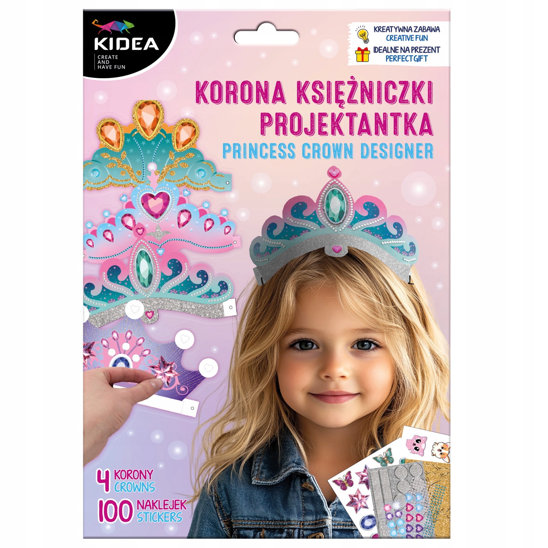 Kidea kūrybinis rinkinys Princesės karūna