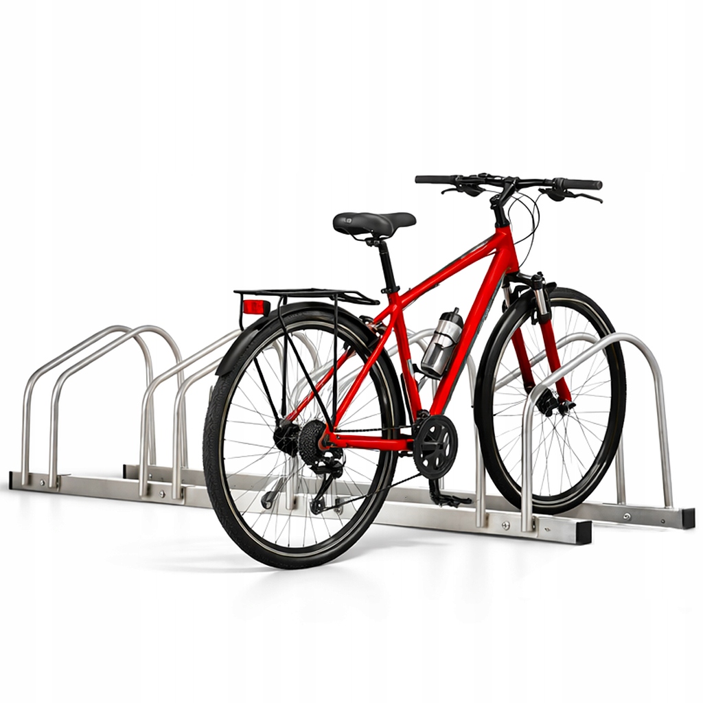 Dviračių stovas BIKE Metalinis laikiklis 4 dviračių stovams. Tvirtas ir tvirtas