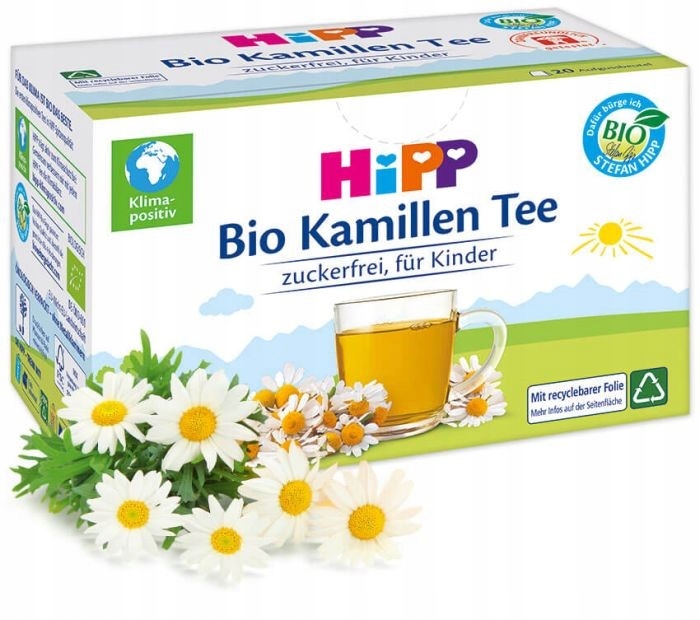 HIPP BIO ramunėlių ARBA PAKELIUOSE 20 vnt