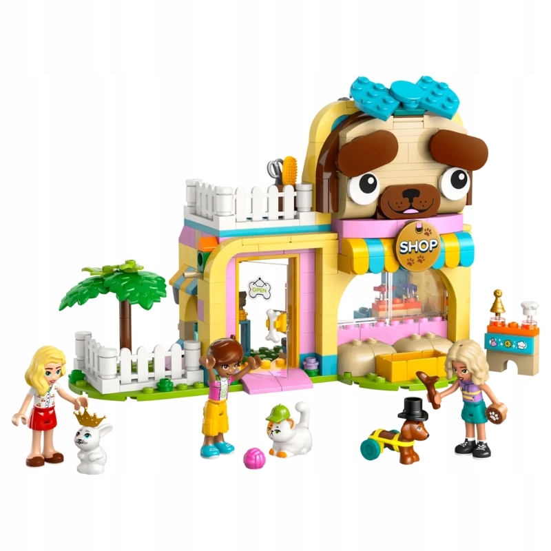 LEGO FRIENDS GYVŪNINIŲ PRIEDŲ PARDUOTUVĖ + MINIFIGŪRAS 42650 375EL. 6+