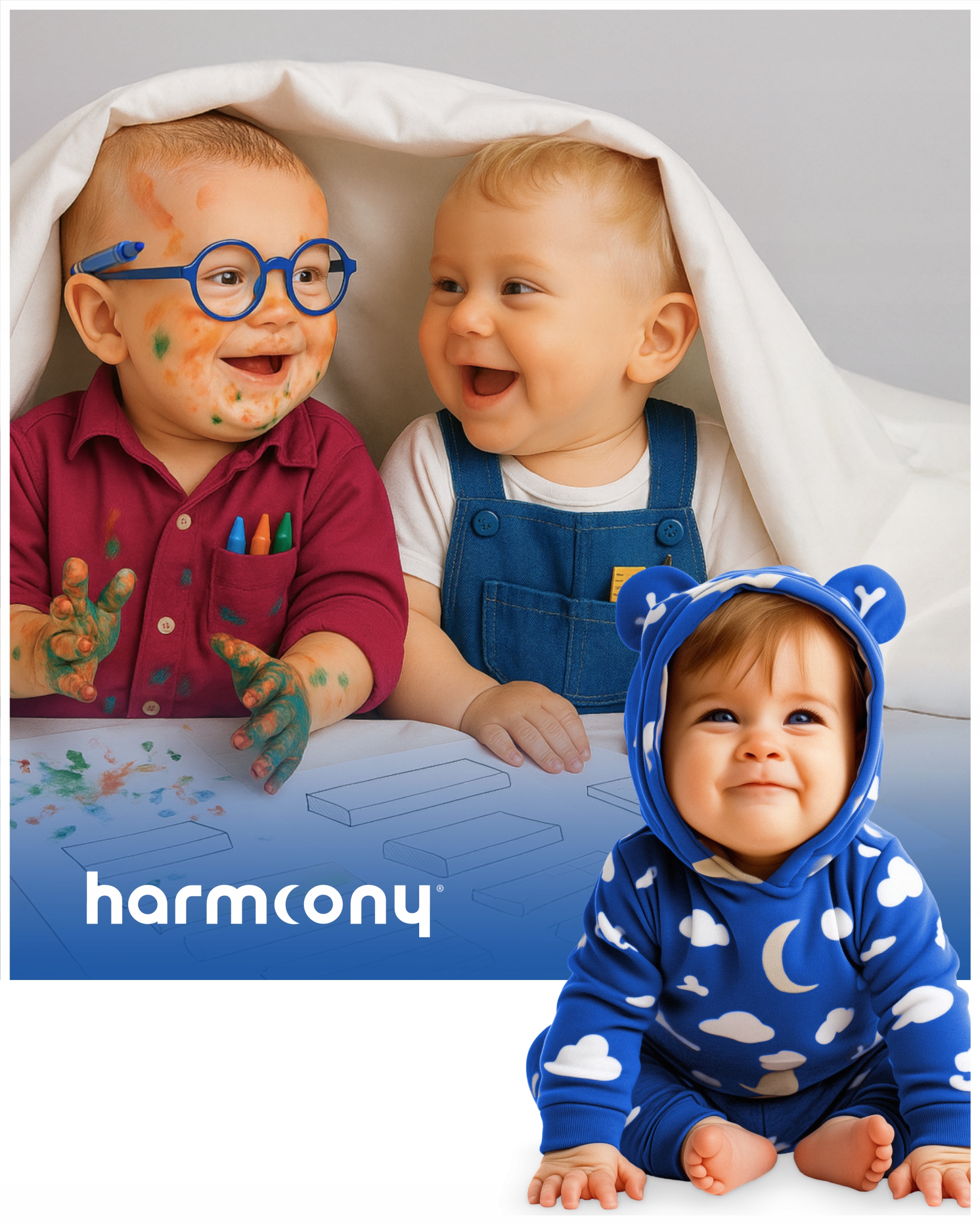 Čiužinys 120x60 turistinės lovelės, suderinamos su Kinderkraft Joy 60x120