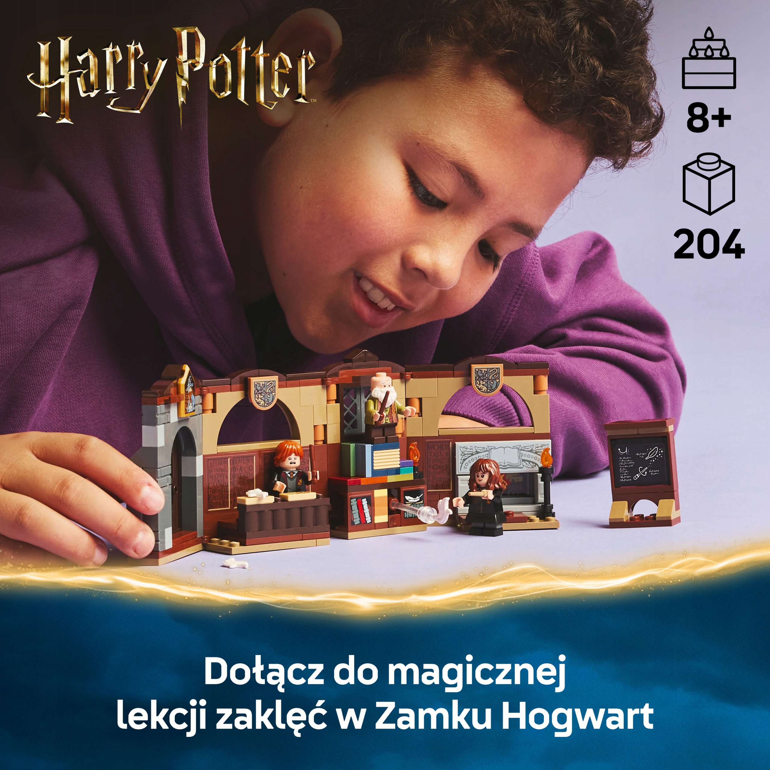 LEGO Harry Potter Hogvarto pilis 76442 užburtu pamokos