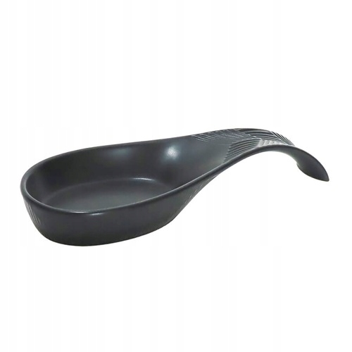Keraminis šaukšto atramas "GEOMETRY BLACK" serija Maestro MR-20003-46
