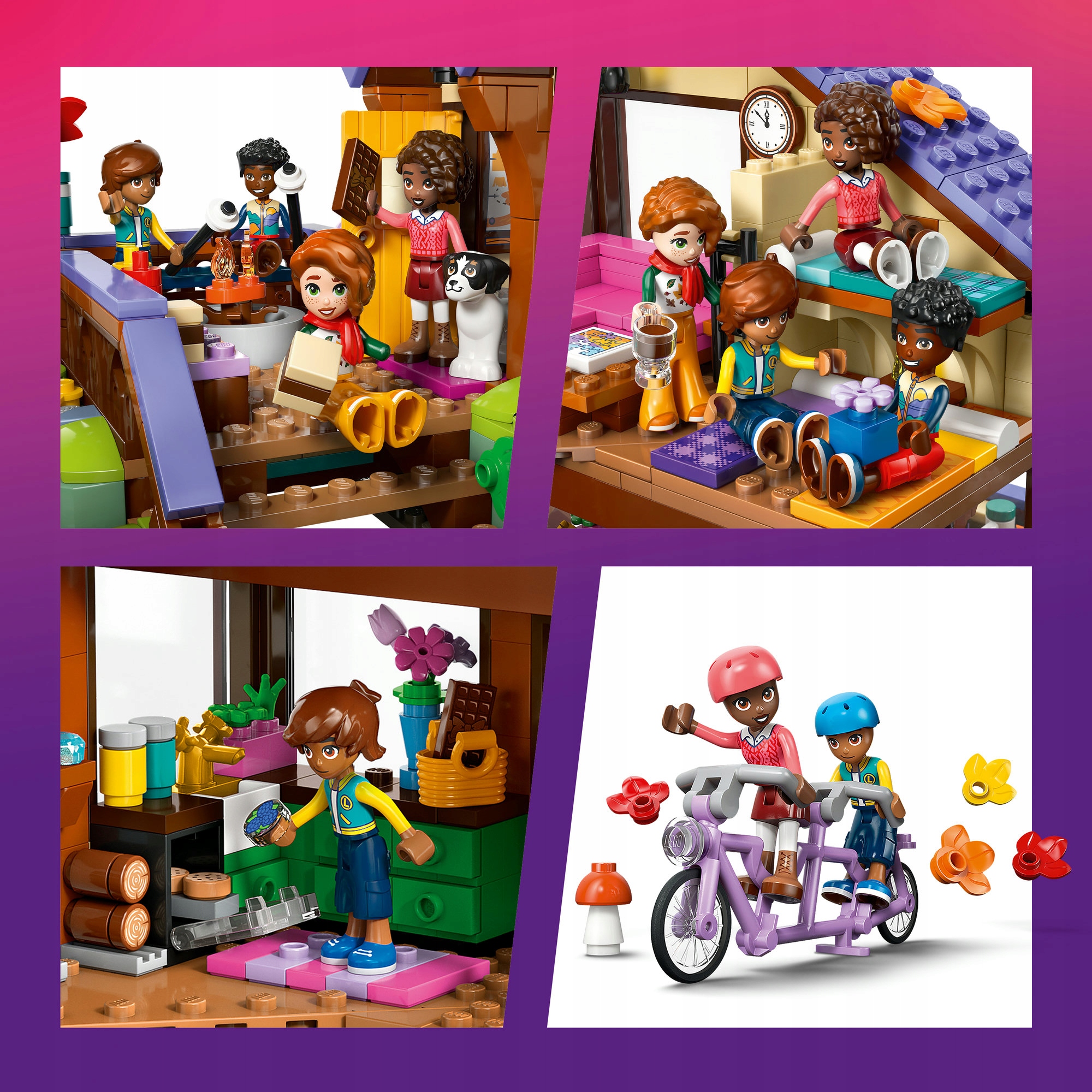 LEGO Friends 42705 rudeninė miško kabinutė