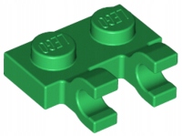 Lego žalia sponge 1x2 klipai 5 vnt