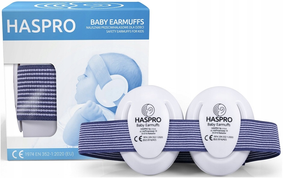 Haspro apsauginės ausų ausinės vaikams nuo 0+