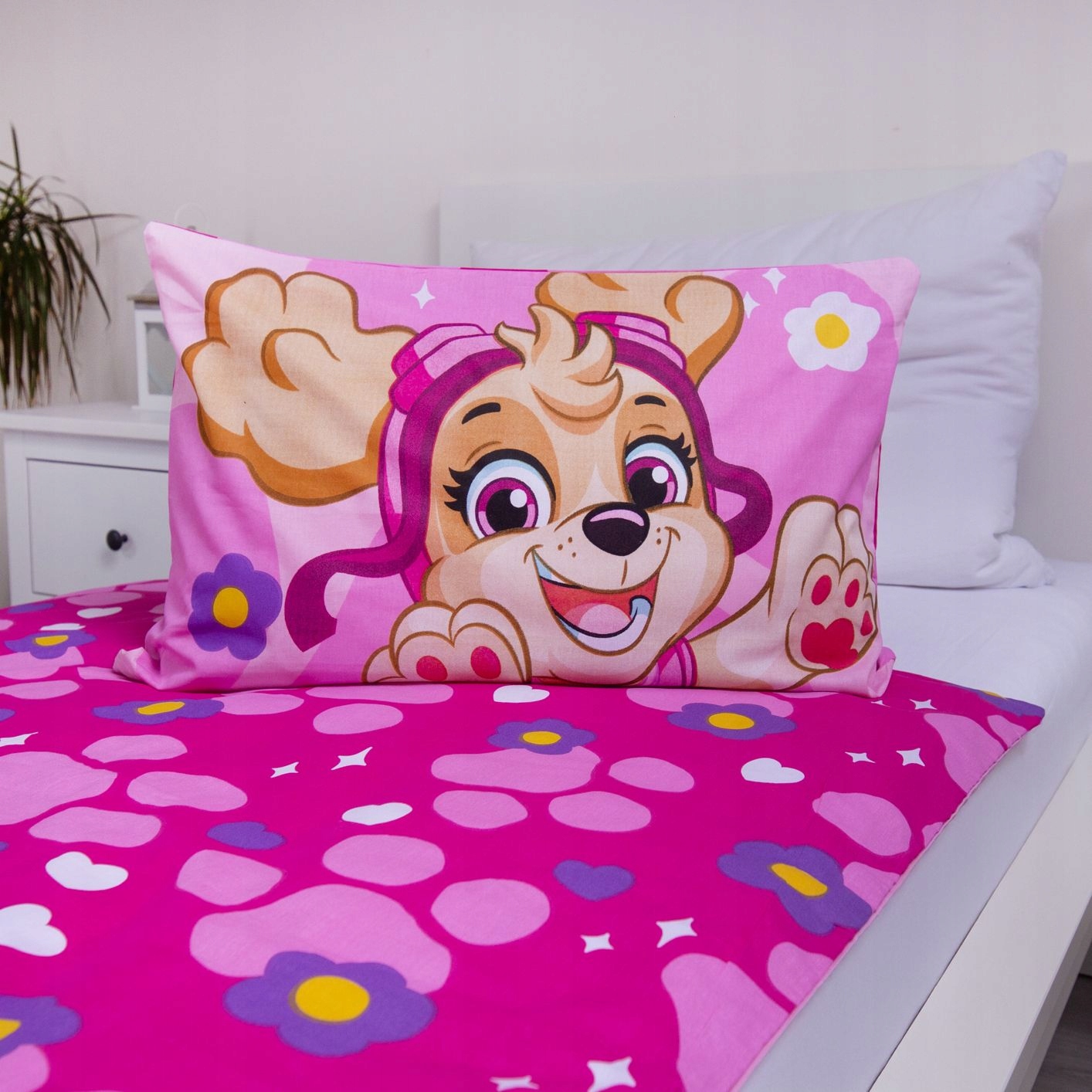 Patalynė 100x135 Paw Patrol Pink SKYE lovai rožinė 578JF