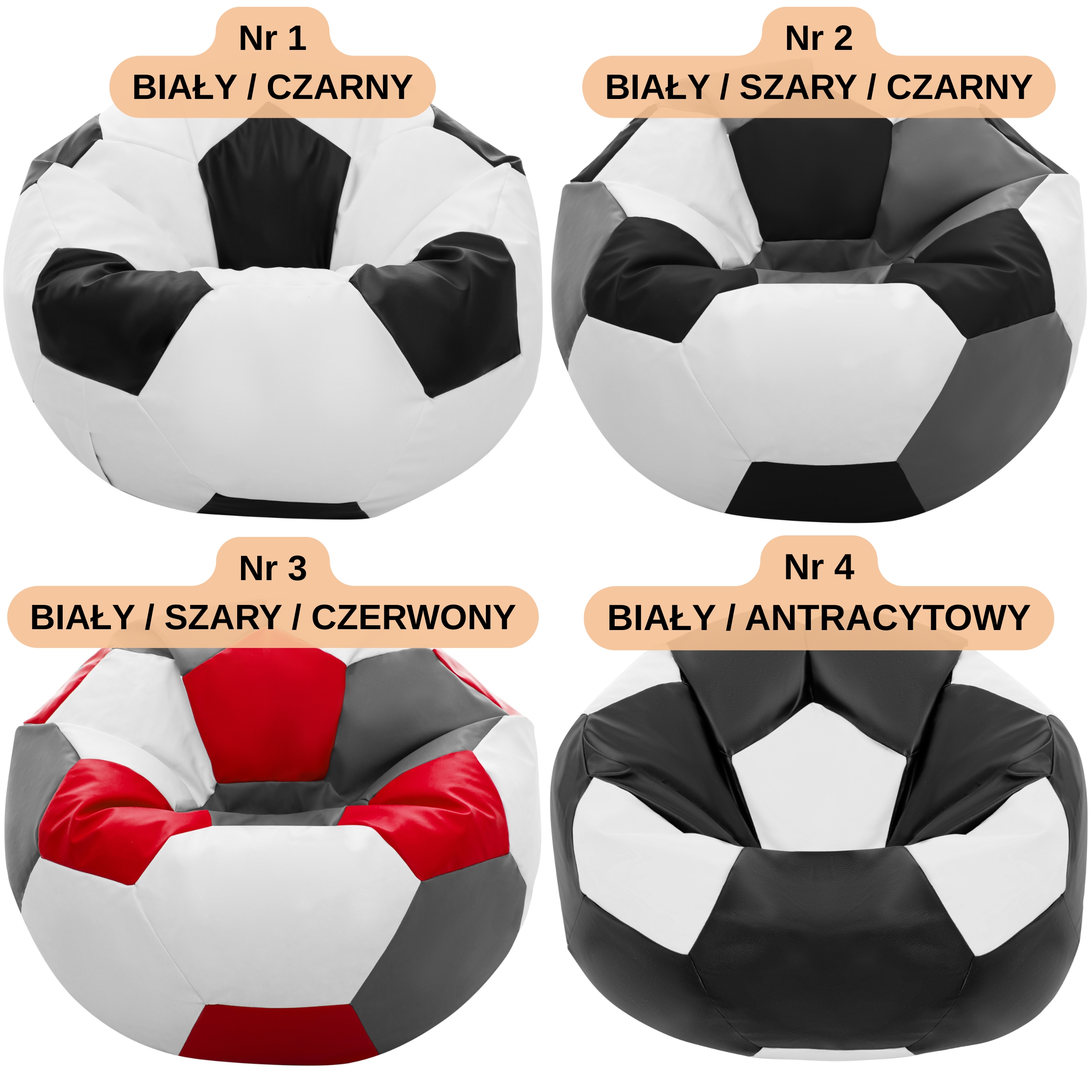 PUFA BALL MEGA BAG SAKO FOTOTELIS PUF FUTBOLO FAIRŲ SĖDYNĖ DAUG SPALVŲ
