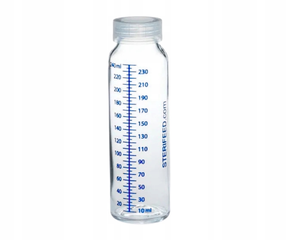 Stiklinis kūdikio maitinimo buteliukas 240ml 1x