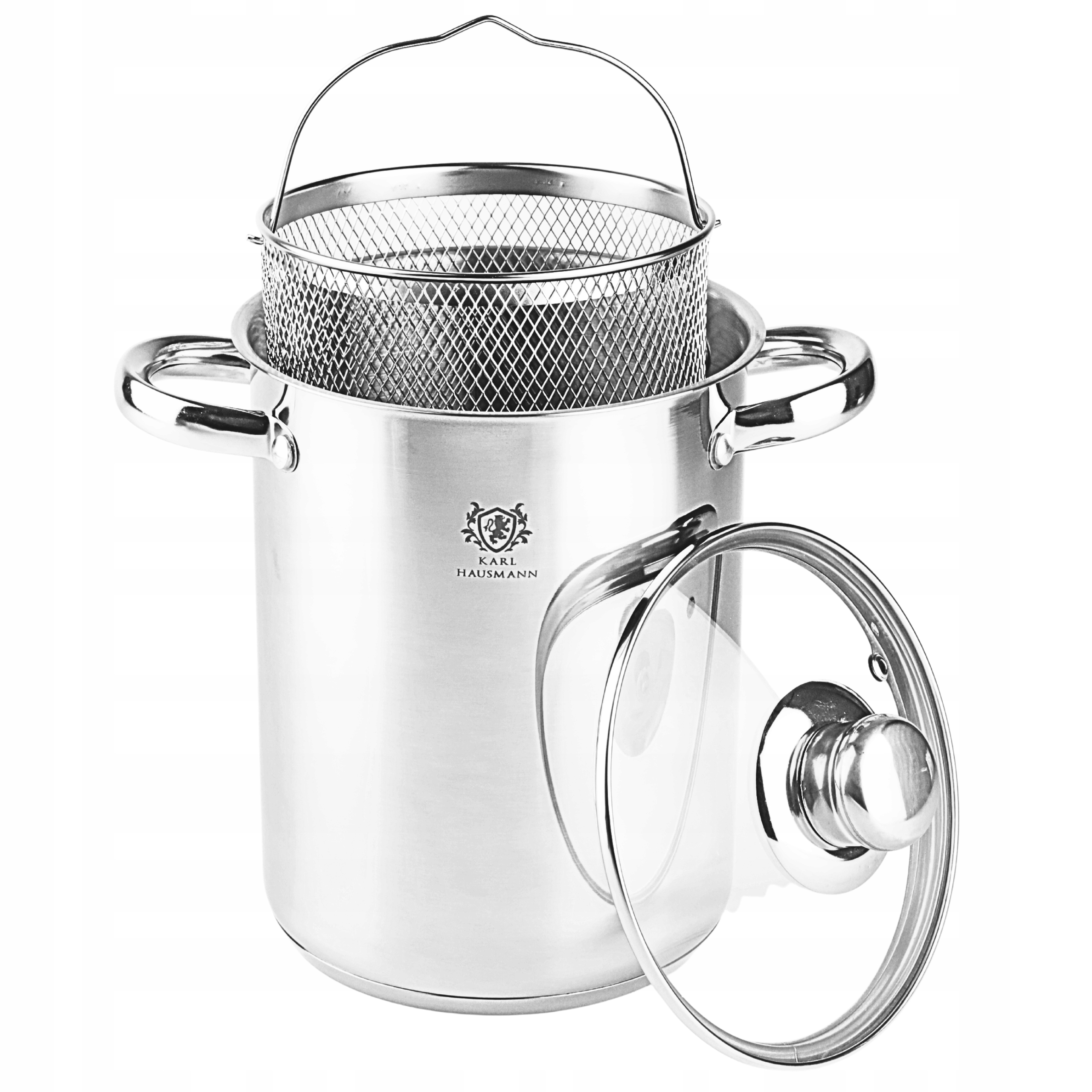 PUODAS ŠPARGŲ, MAkaronų, KUMPIO VIRTUVĖJE, PUODAS KOŠTUMUI, 4L, INDUKCIJAI, DUJOS