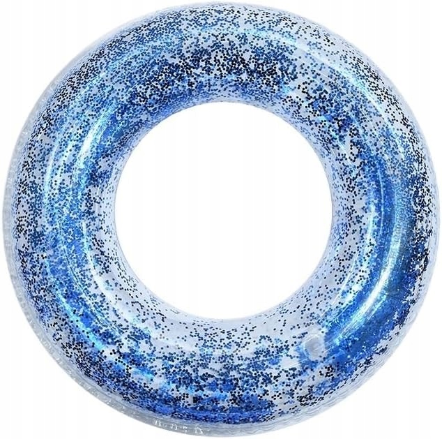 VANDENS ŽAISLAI PLAUKIMO ŽIEDAS 70cm GLITTER