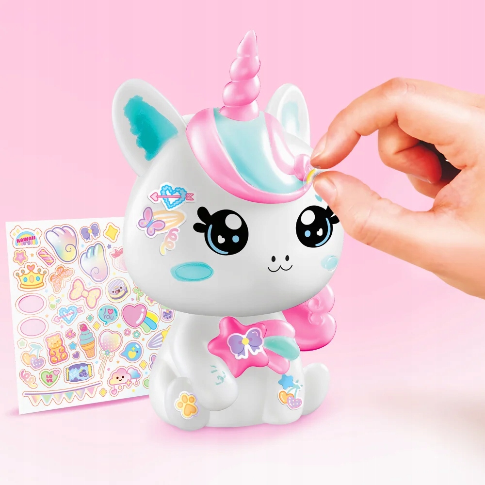 Glowing Decocorns – KAWAII stiliaus „pasidaryk pats“ vienaragis