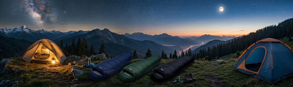 ŠILTAS TURISTINIS MIEGmaišis „Mumija“ SKILTINIS LIEŠUS UŽDALYS SU gobtuvu 2in1 DIDELIS